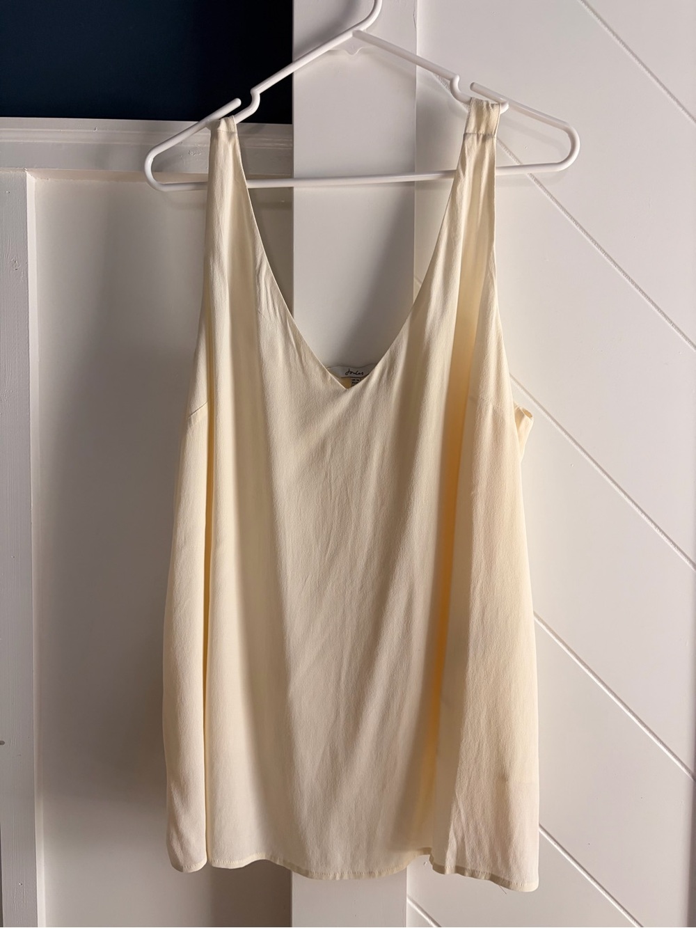 Joules Cream V-Neck Lightweight Camisole
